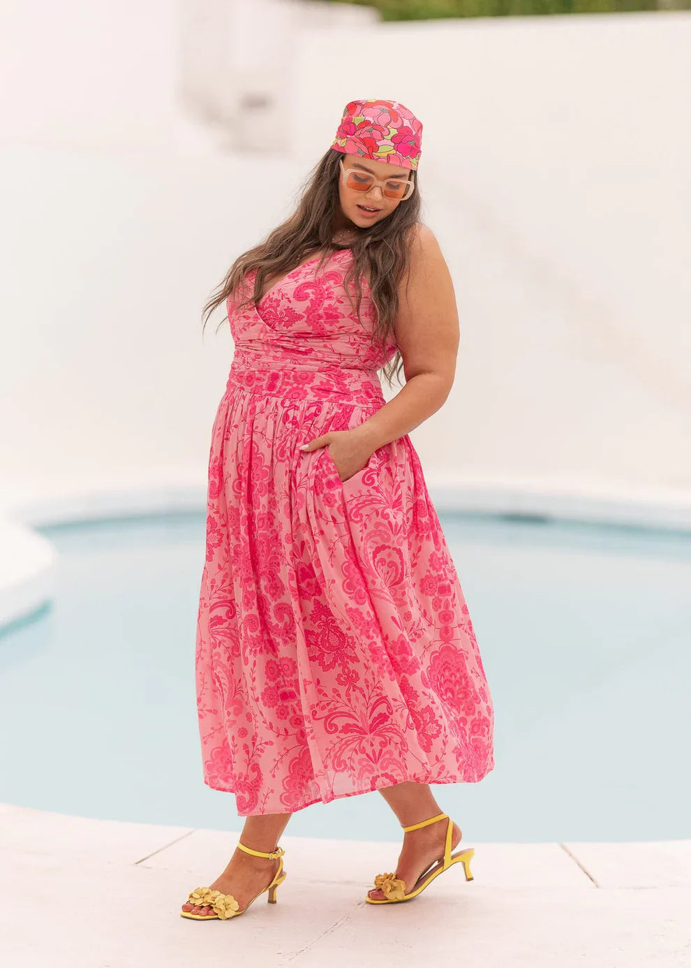 JessaKae Coral Cove Dress - Papaya