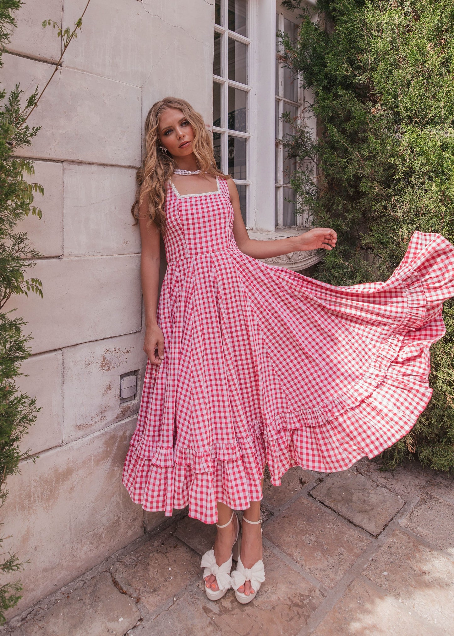 JessaKae Daze Dress - Red Gingham