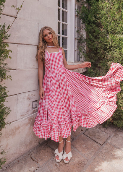 JessaKae Daze Dress - Red Gingham