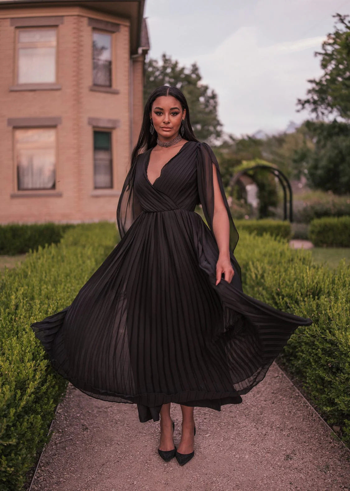 JessaKae Eclipse Dress - Black