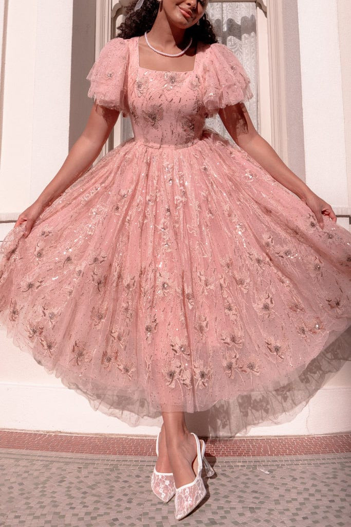 JessaKae Eloise Dress - Petal Pink