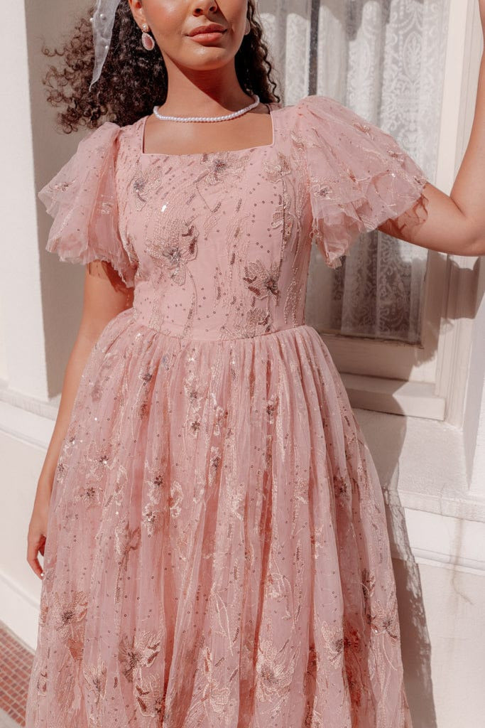 JessaKae Eloise Dress - Petal Pink
