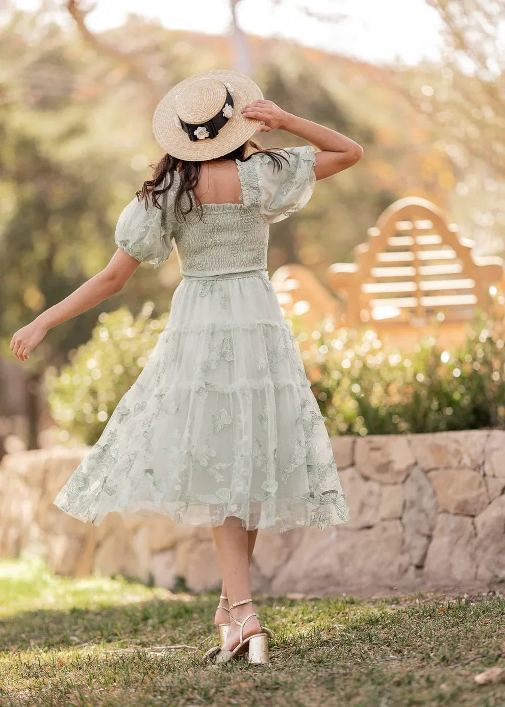 JessaKae Flutter Dress - Clover