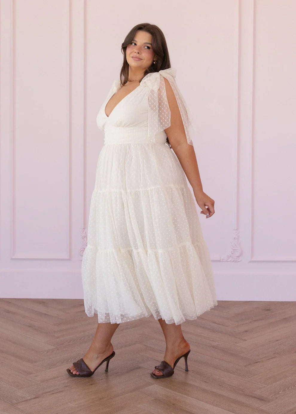 JessaKae Jeanne Dress - Ivory Tulle