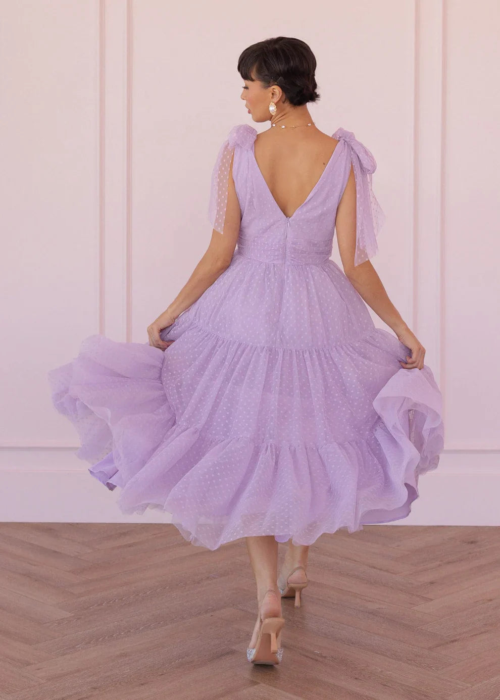 JessaKae Jeanne Dress - Lavender Tulle