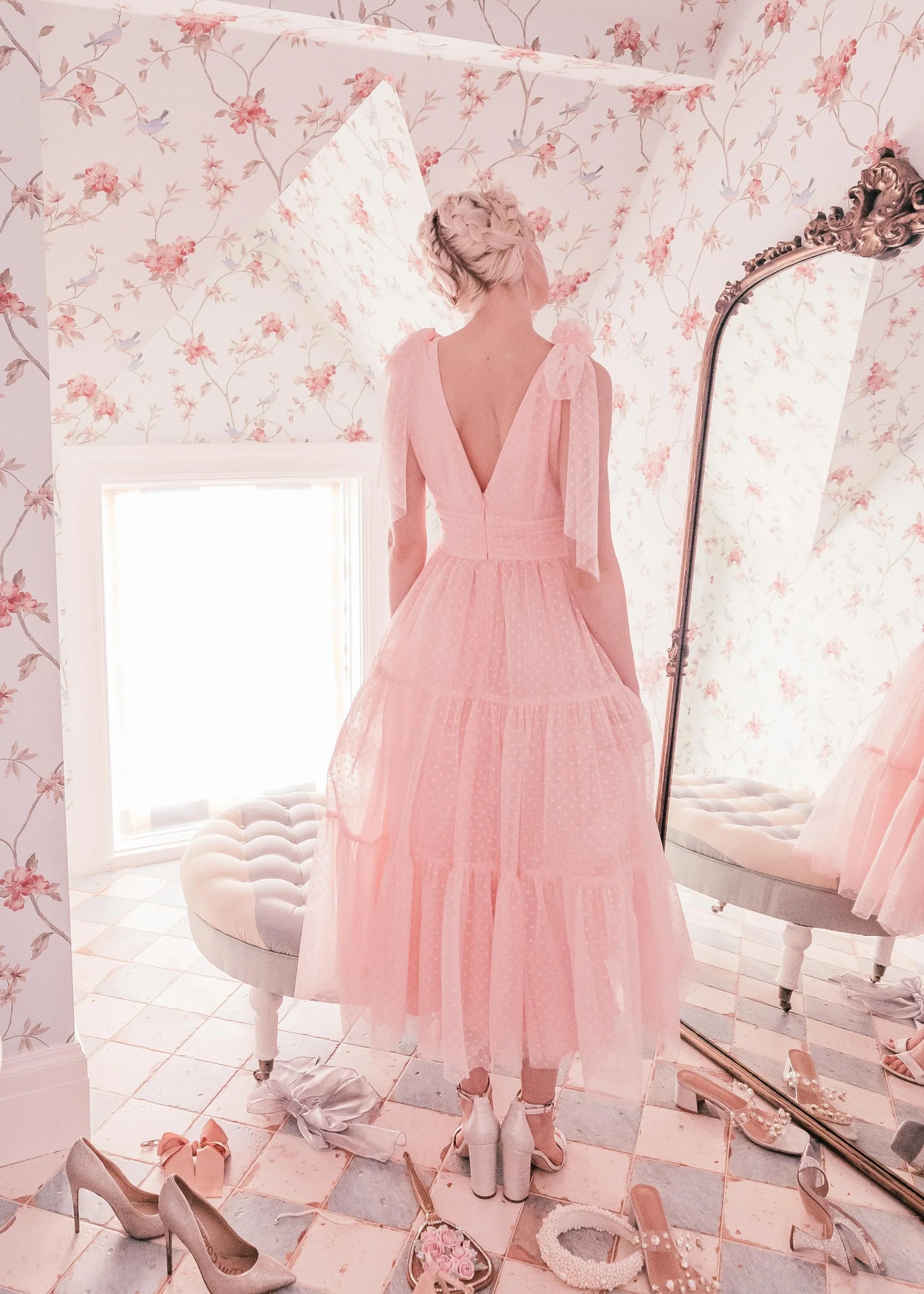JessaKae Jeanne Dress Pink