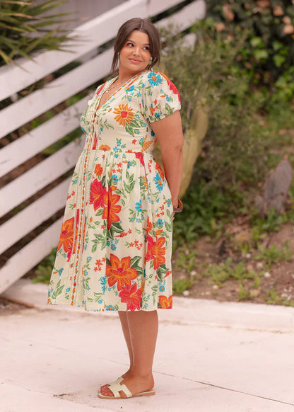 JessaKae Leilani Dress - Garden Fiesta