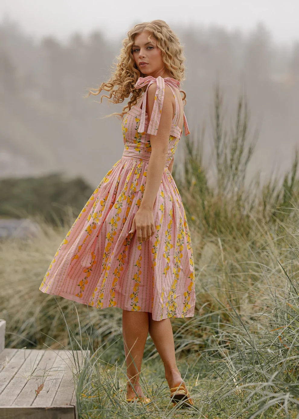 JessaKae Lemon Drop Dress - Pink Lemonade