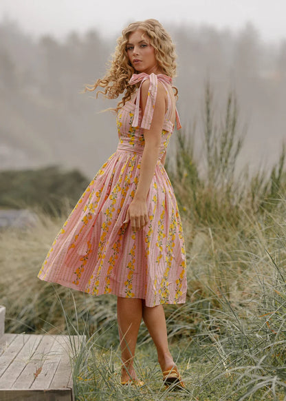 JessaKae Lemon Drop Dress - Pink Lemonade