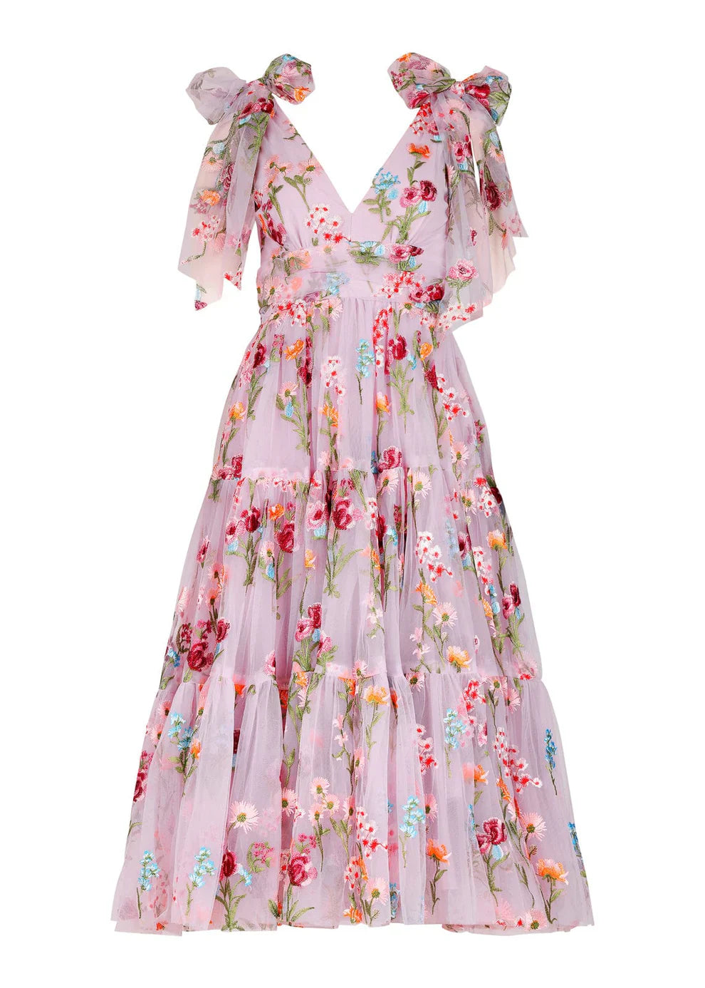 JessaKae Margaret Midi Dress Pink