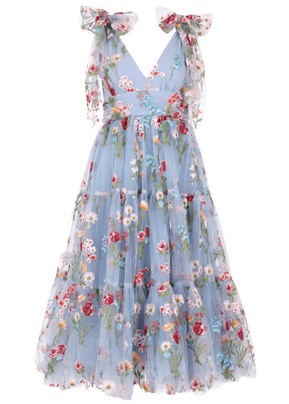 JessaKae Margaret Midi Dress Blue