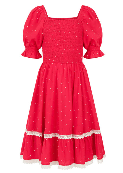 JessaKae Minnie Dress - Red