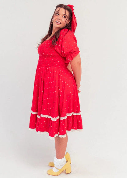 JessaKae Minnie Dress - Red