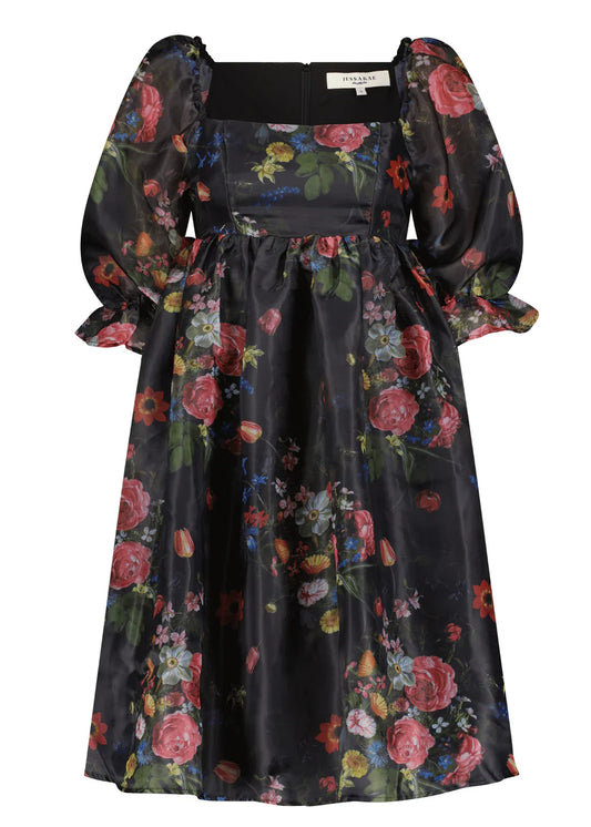 JessaKae Polly Dress - Black