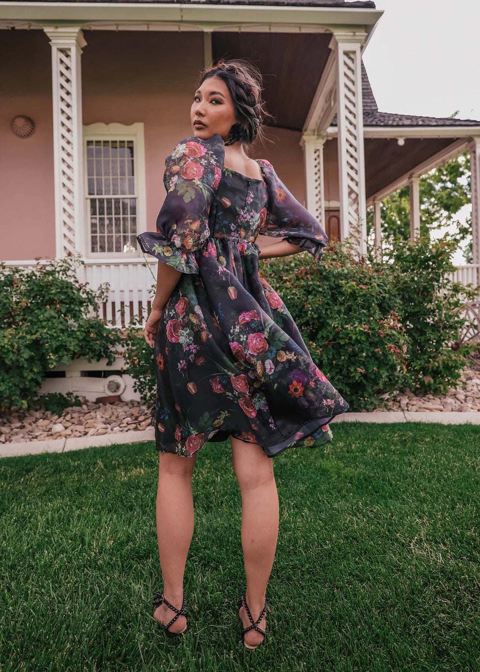 JessaKae Polly Dress - Black
