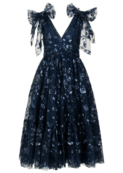 JessaKae Rhea Dress - Sapphire Dusk