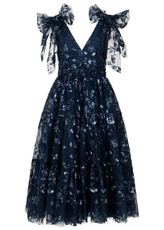JessaKae Rhea Dress - Sapphire Dusk