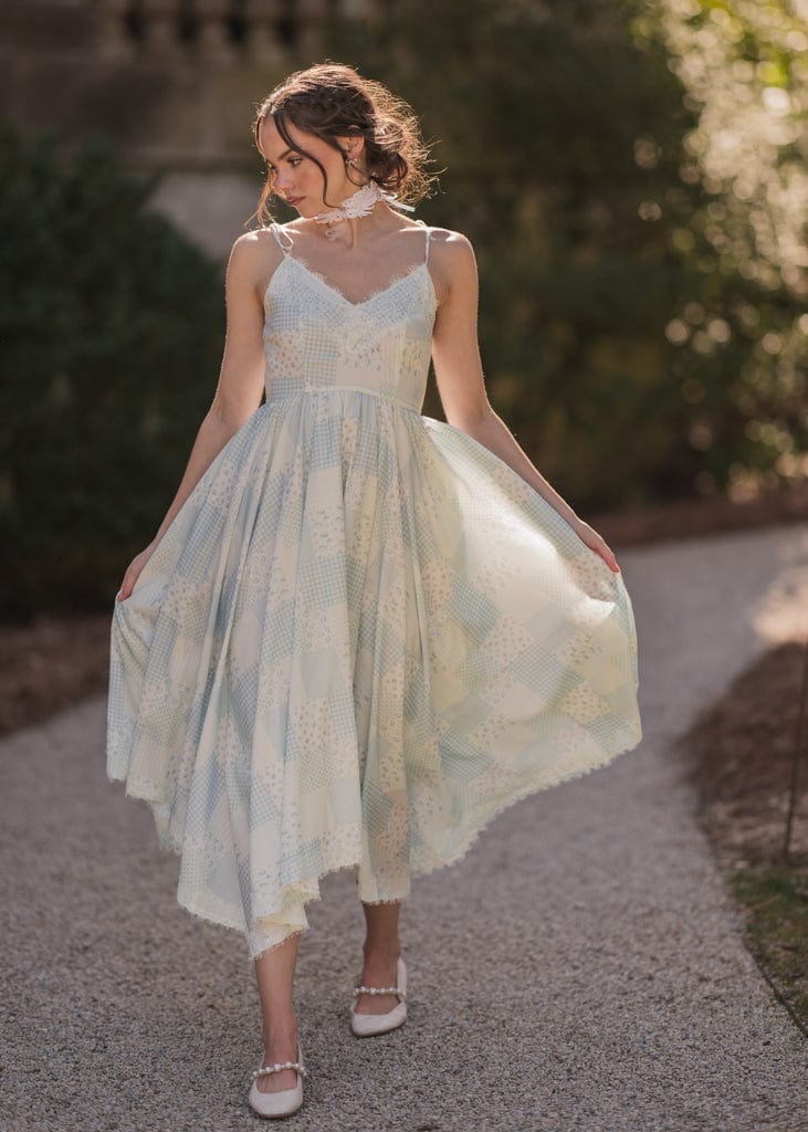 JessaKae Robyn Dress - Eggshell Blue