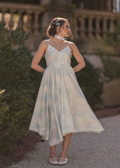 JessaKae Robyn Dress - Eggshell Blue