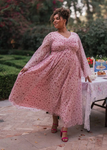 JessaKae Rosamund Dress - Rose Gloss