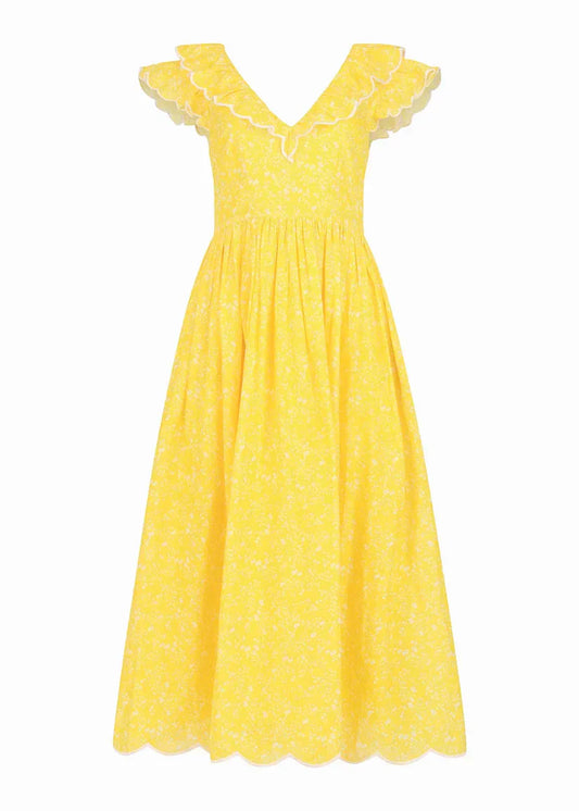 JessaKae Marisol Dress - Canary Yellow