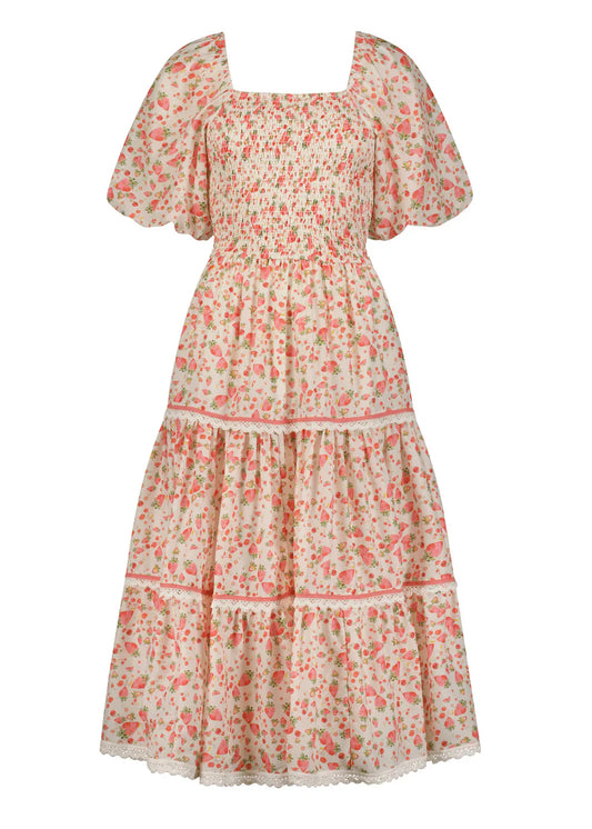 JessaKae Strawberry Shortcake Dress - Pink