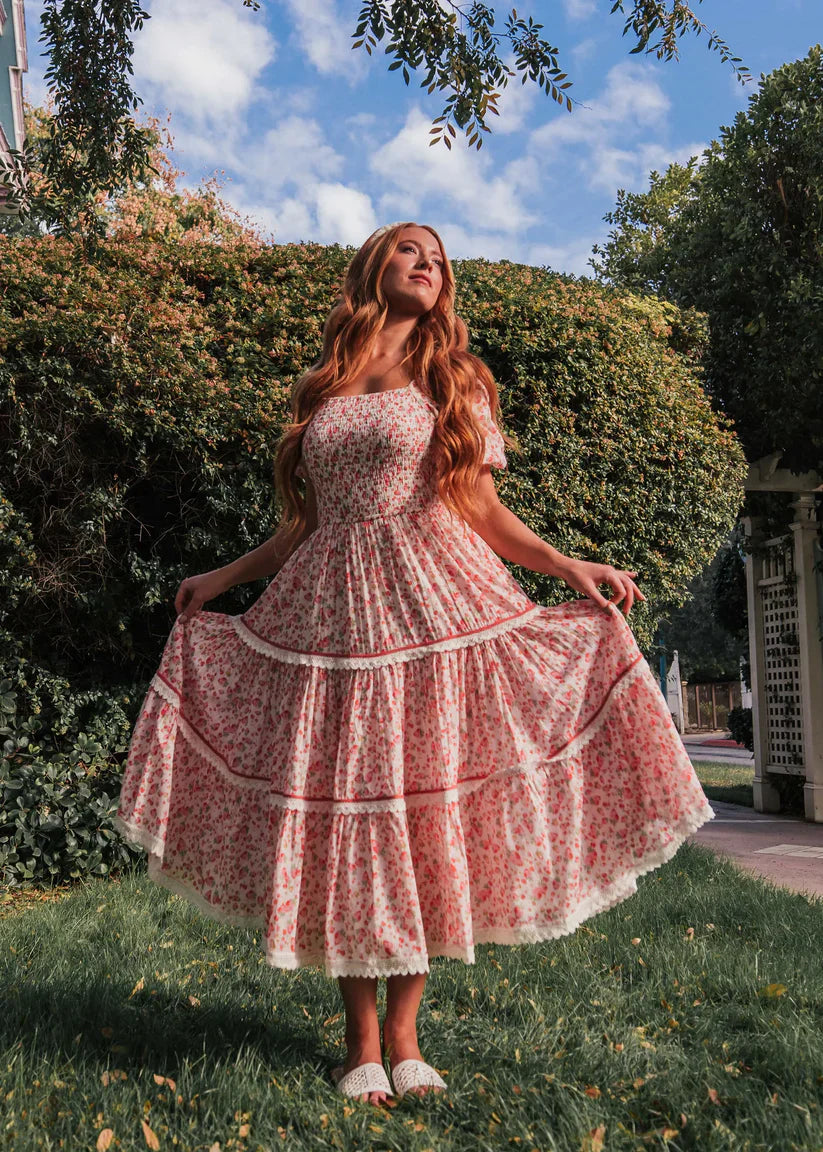 JessaKae Strawberry Shortcake Dress - Pink
