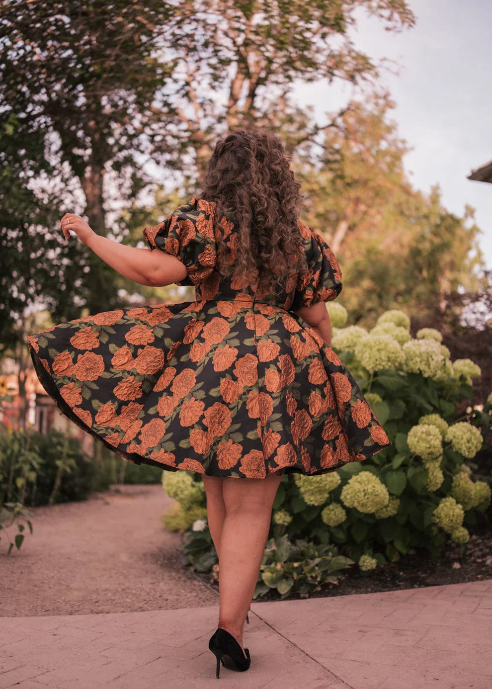 JessaKae Sylvie Dress - Orange Spice