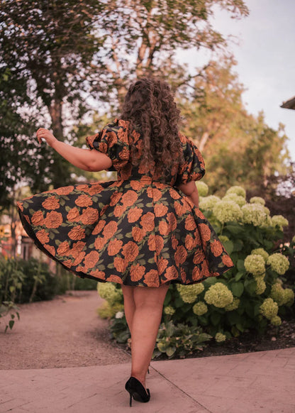 JessaKae Sylvie Dress - Orange Spice