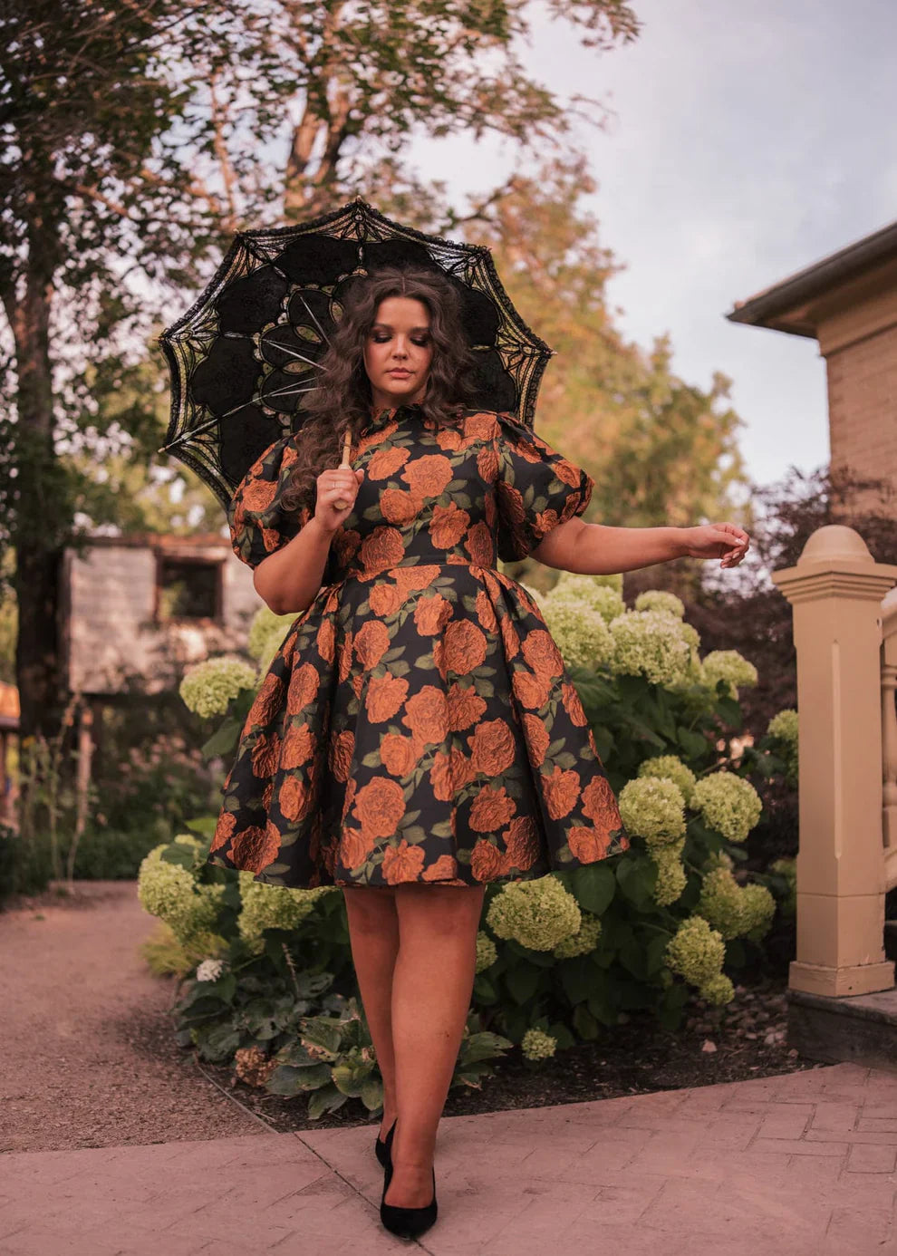 JessaKae Sylvie Dress - Orange Spice