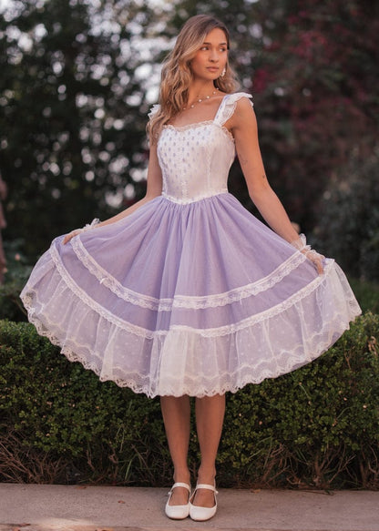 JessaKae Teacup Dress - Lavender Sugar