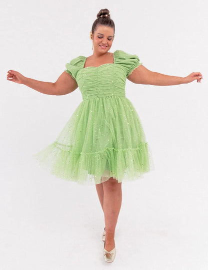 JessaKae Tink Dress - Tink Green