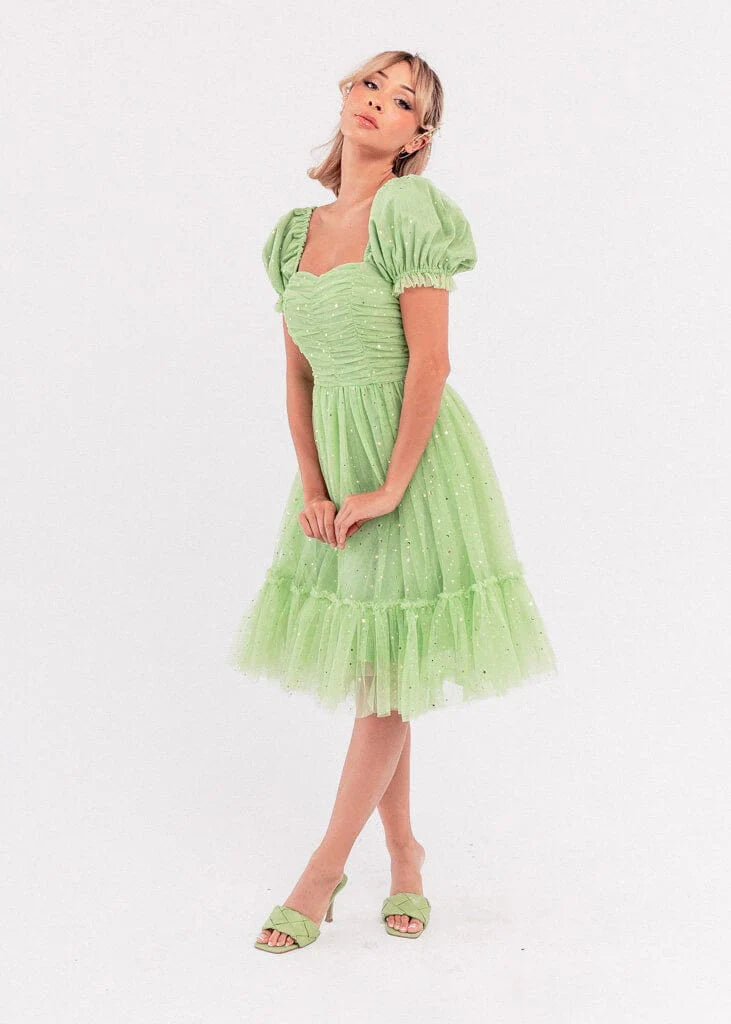 JessaKae Tink Dress - Tink Green