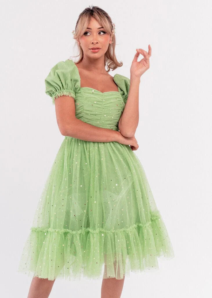 JessaKae Tink Dress - Tink Green