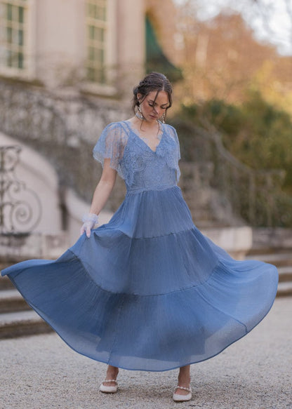 JessaKae Zuri Dress - Gossamer Blue