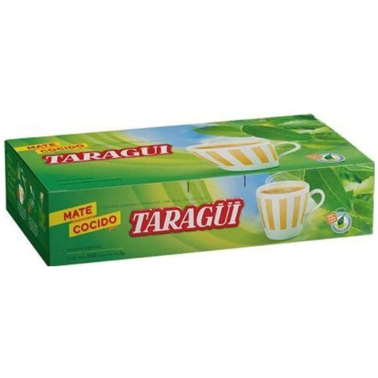 Pampa Direct Taragüi Mate Cocido - Ready to Brew Yerba Mate Bags (box of 100 bags)