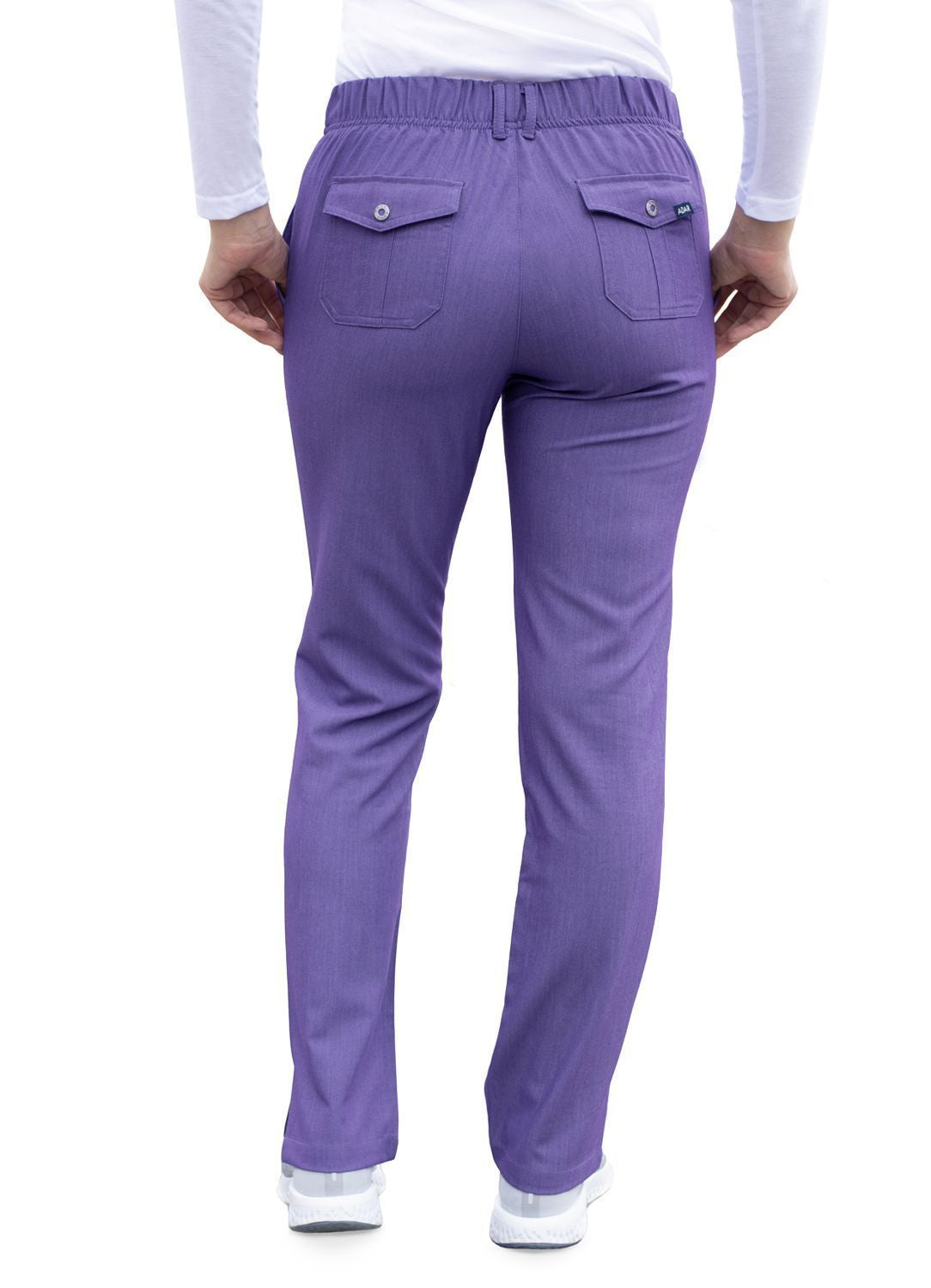 Adar Women's Slim Fit 6 Pocket Pant 3
