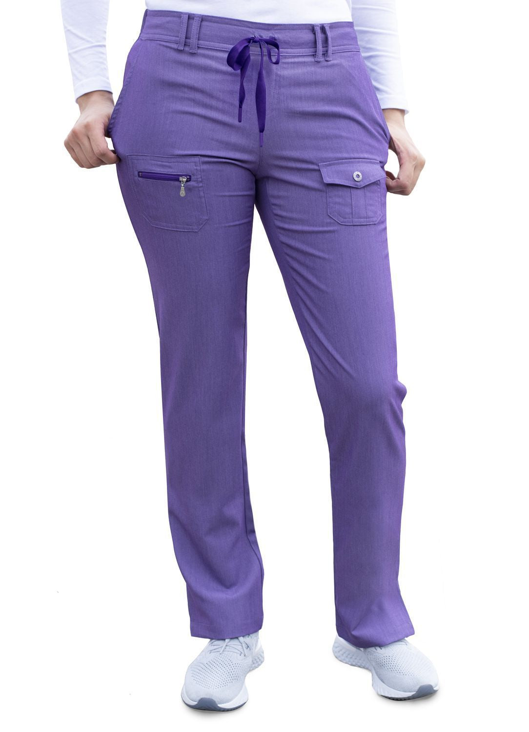 Adar Women's Slim Fit 6 Pocket Pant 3