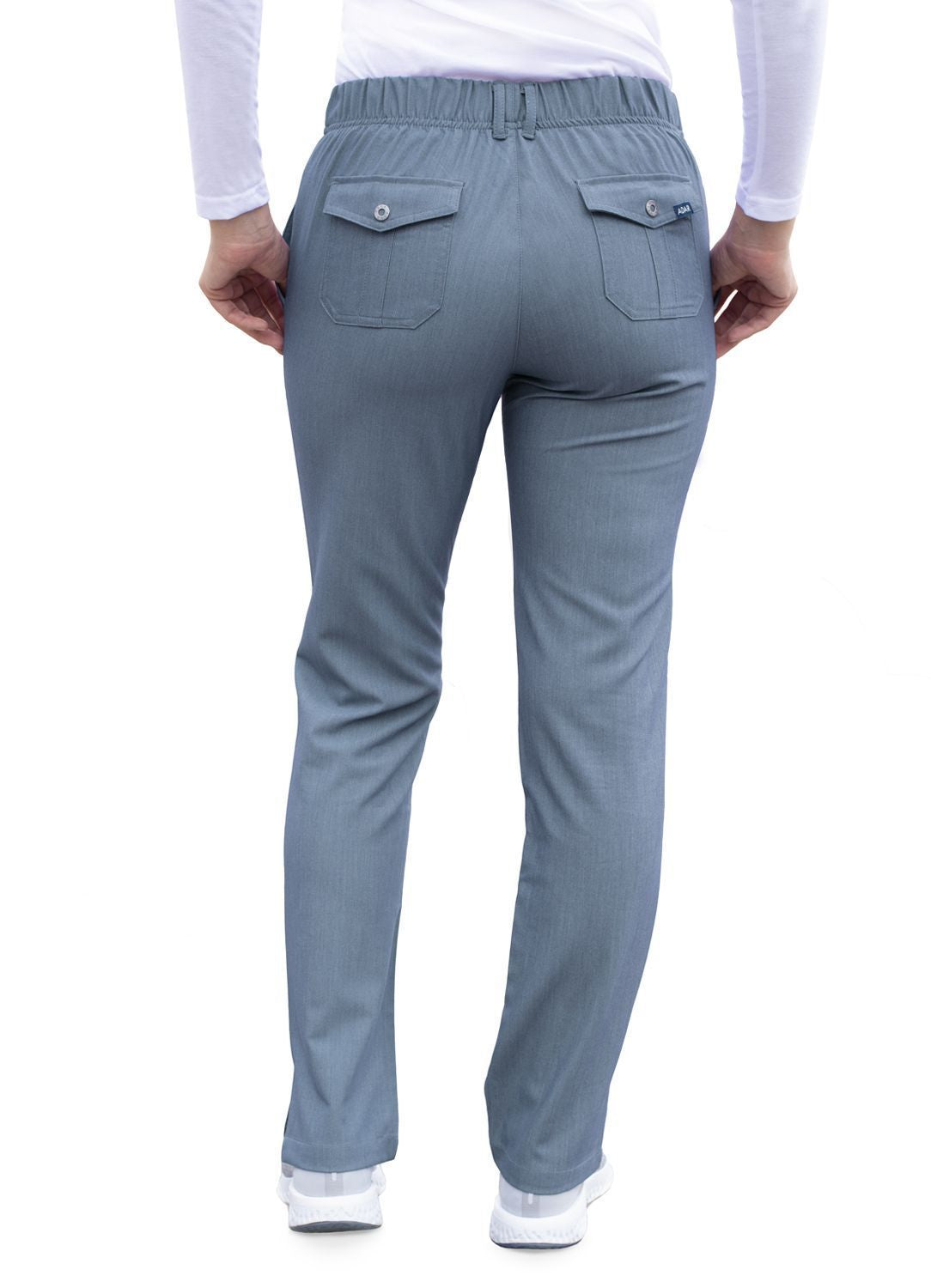 Adar Women's Slim Fit 6 Pocket Pant 3