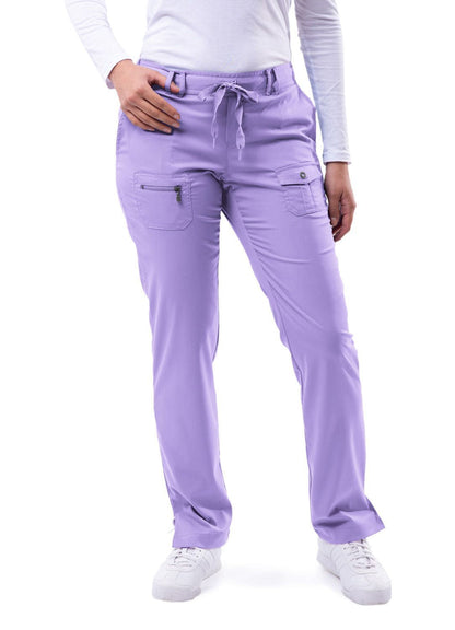Adar Women's Slim Fit 6 Pocket Pant 3