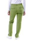 Adar Women's Slim Fit 6 Pocket Pant - Cinnamon - Rapture Rose - Spring Leaf