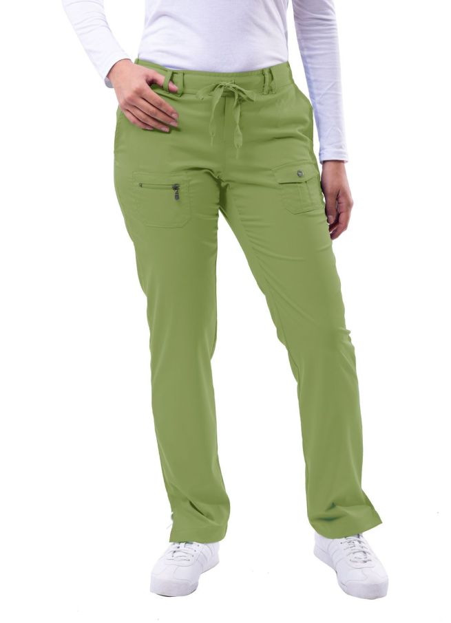 Adar Women's Slim Fit 6 Pocket Pant 2