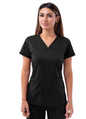 Adar Women’s Sweetheart V-neck Scrub Top 1