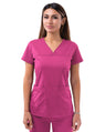 Adar Women’s Sweetheart V-neck Scrub Top 3