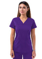 Adar Women’s Sweetheart V-neck Scrub Top 3