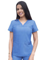 Adar Women’s Sweetheart V-neck Scrub Top 2