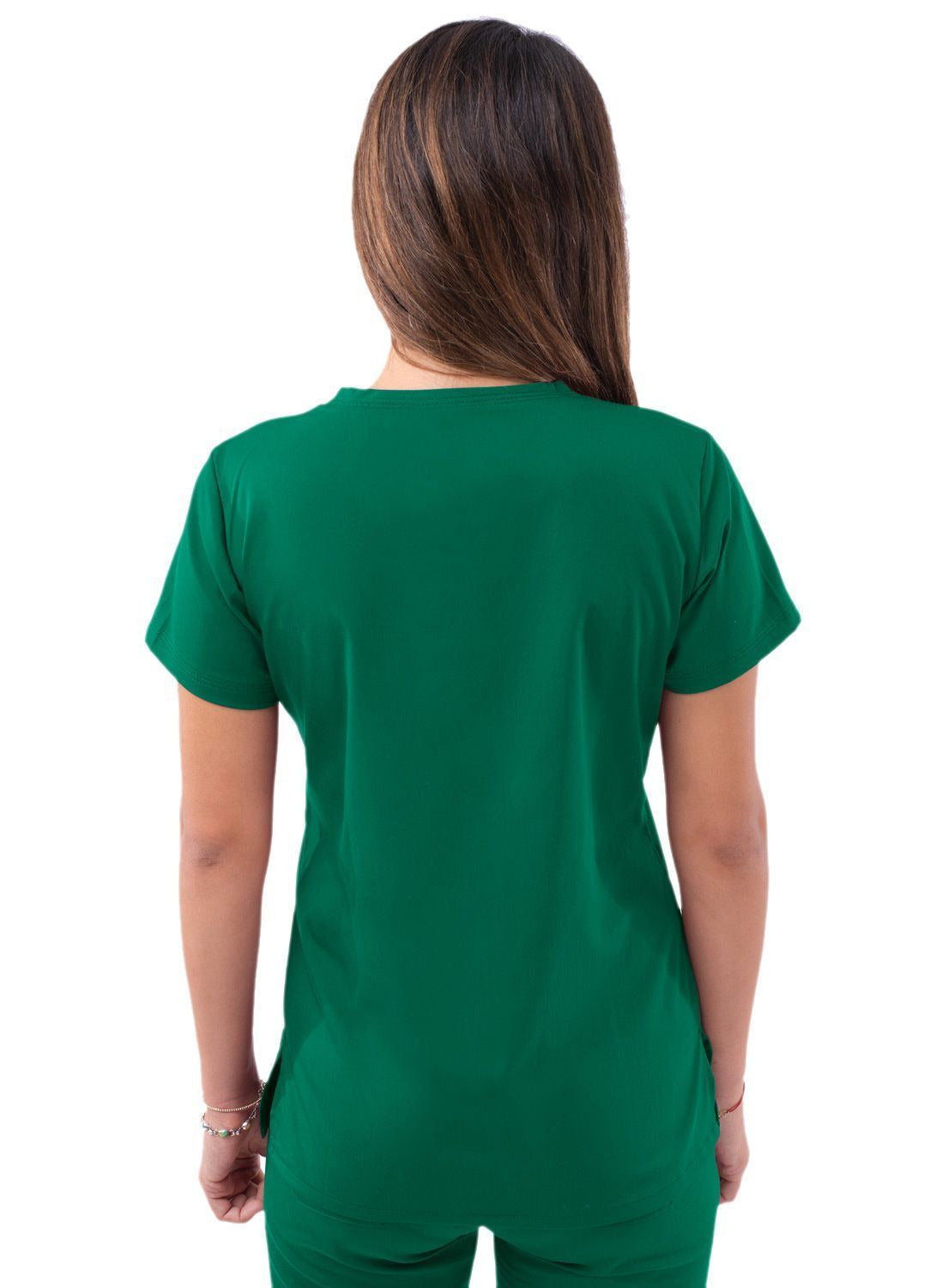 Adar Women’s Sweetheart V-neck Scrub Top 1