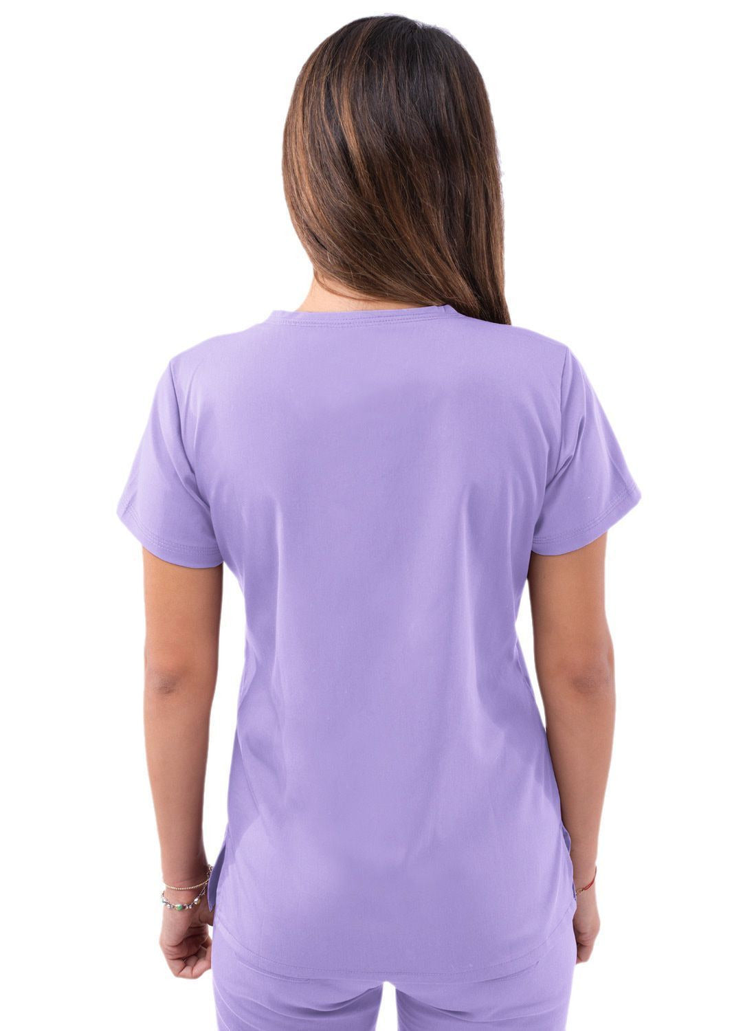 Adar Women’s Sweetheart V-neck Scrub Top 3