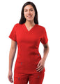 Adar Womens Elevated V-neck Scrub Top 1