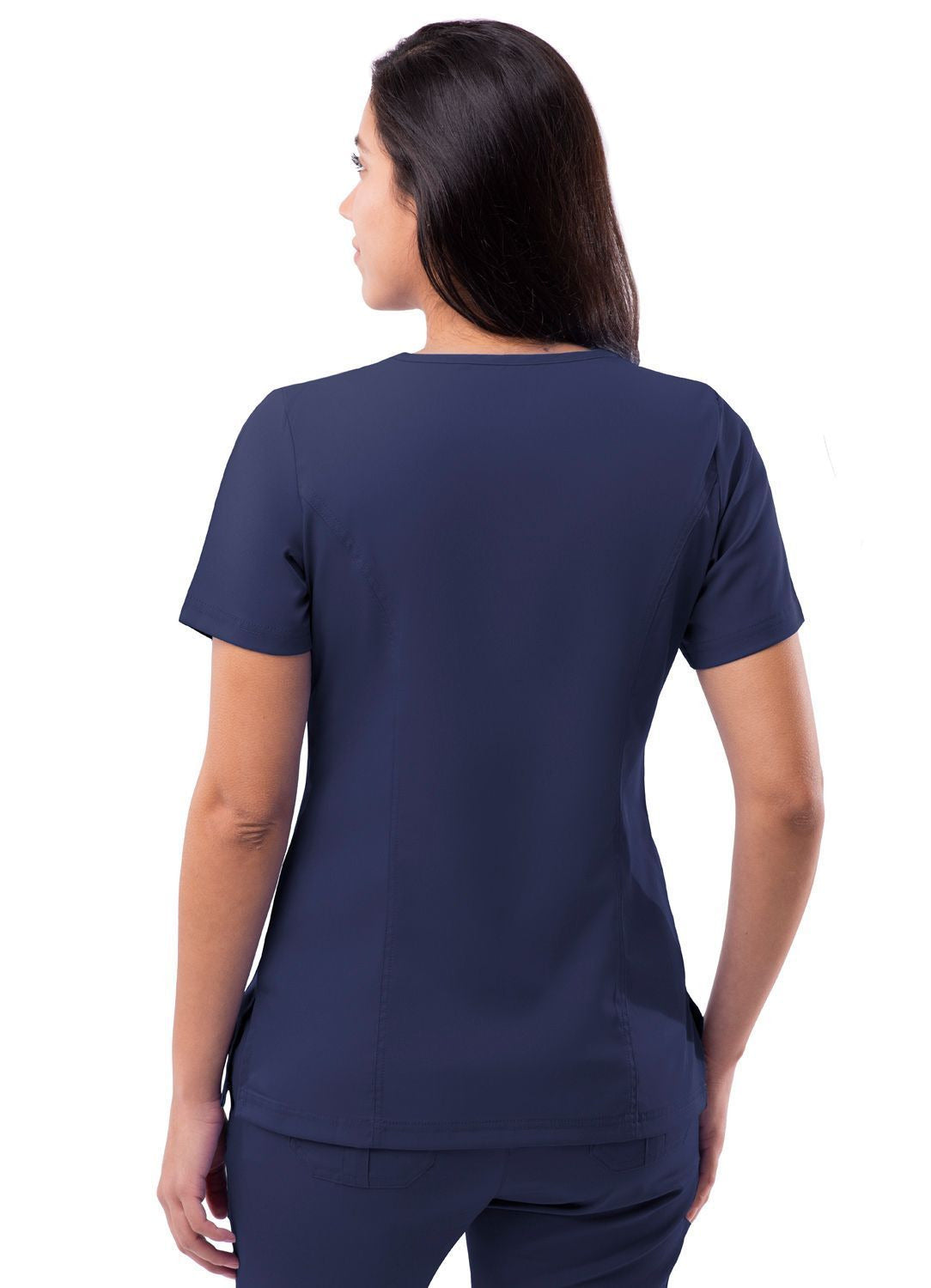 Adar Womens Elevated V-neck Scrub Top 1